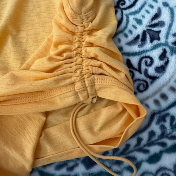 Free People Movement Tempo Sport Mode Muscle Tee Sz Small Orange - Picture 4 of 5